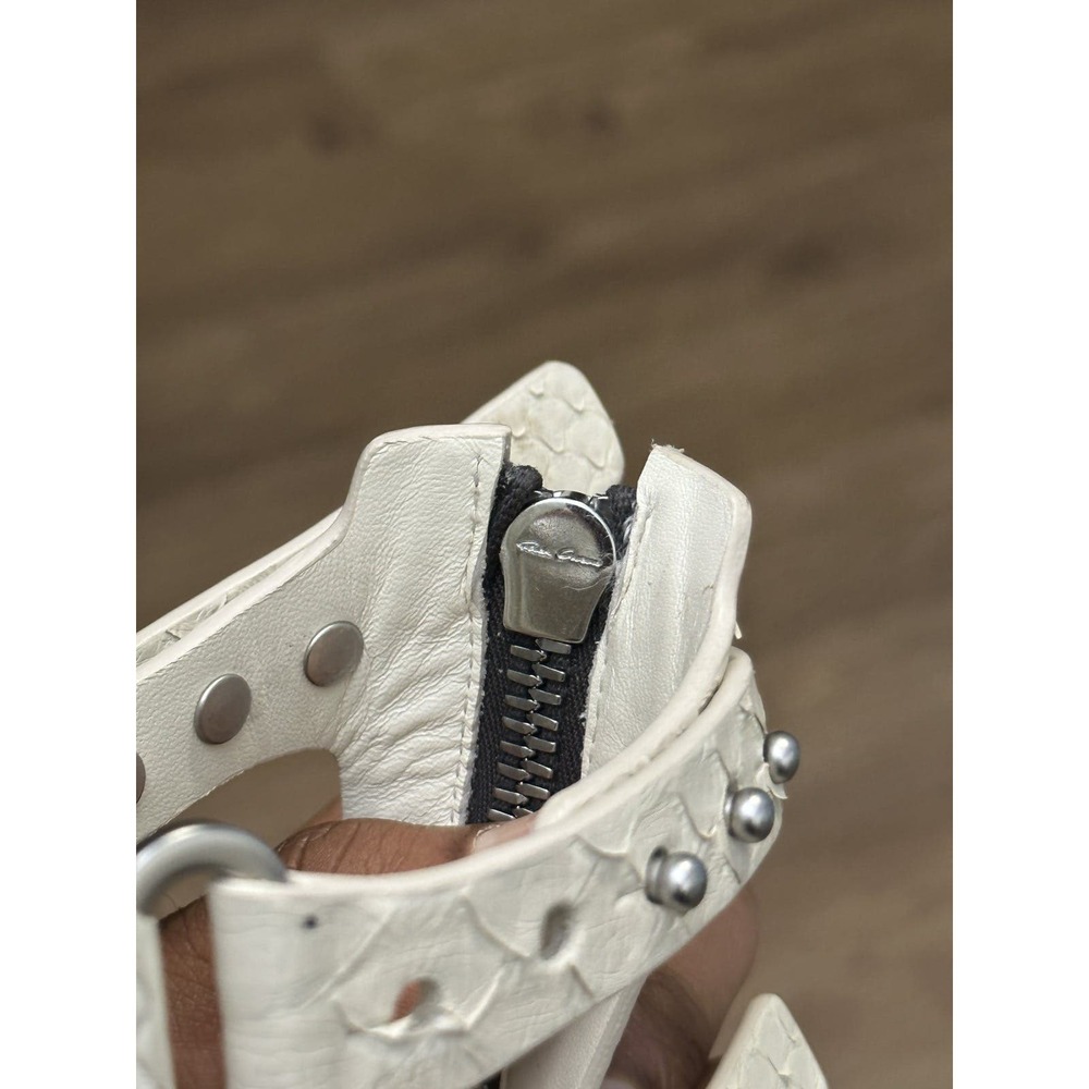 Rick Owens $3,000 Python Spartan Gladiator Heel - image 8